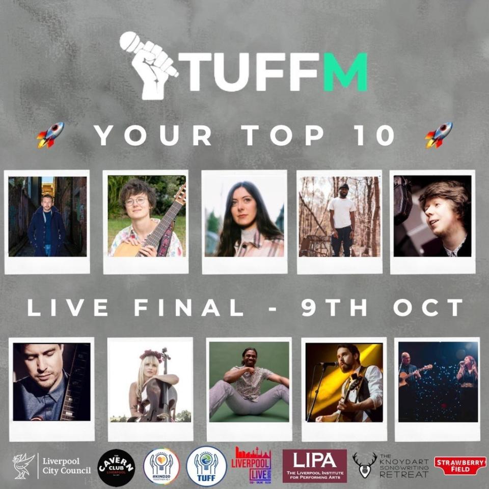 Ten finalists will compete at The Cavern nightclub in Liverpool in the International Song for Kindness (Tuff.earth/PA)