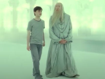 dumbledore last outfit