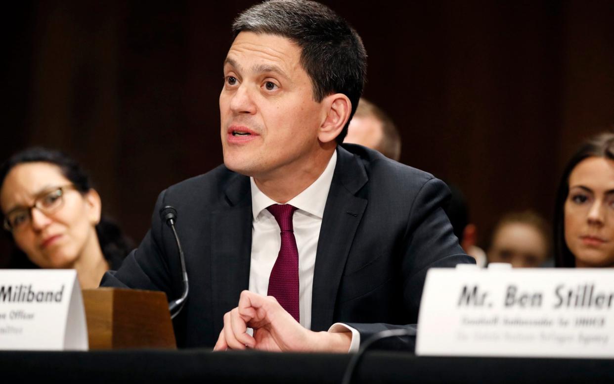 David Miliband says there has been a "striking lack" of multilateralism during the Covid-19 pandemic - Paul Morigi/Getty Images