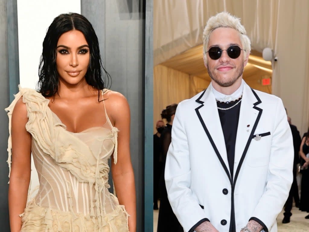 Fans praise Kim Kardashian for getting the ‘little things’ in relationship with Pete Davidson (Getty)