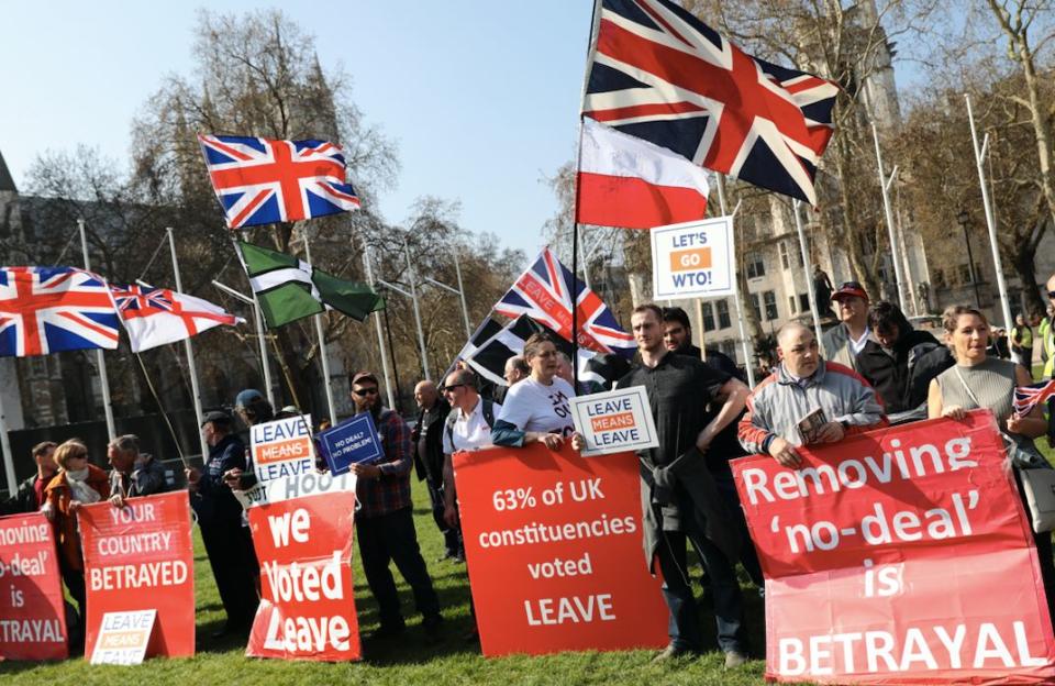 Mrs May has faced fierce criticism from Brexiteers and Eurosceptic MPs over her deal with the EU (Getty)