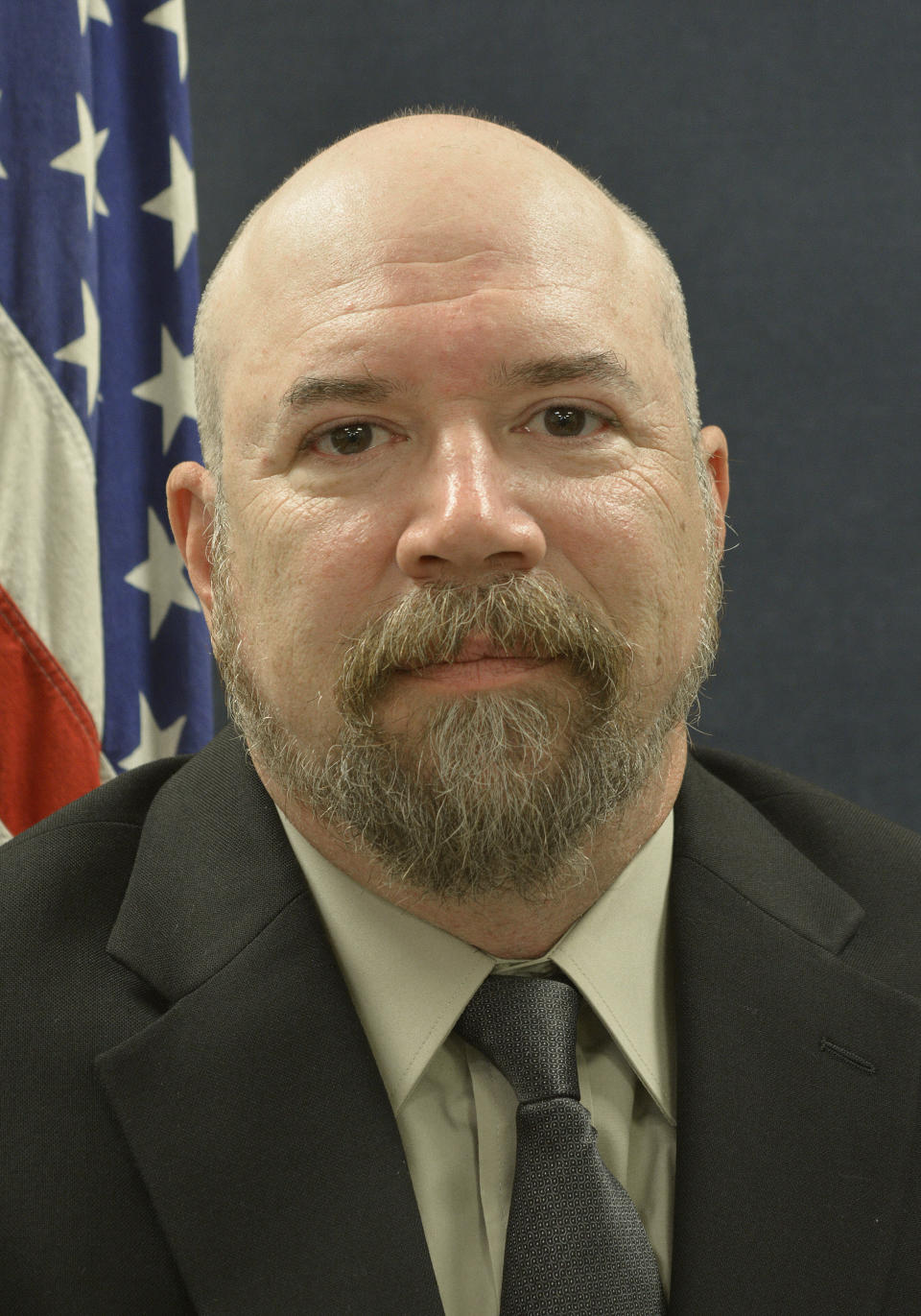 This 2018 photo provided by the Terre Haute Police Department shows Terre Haute Police Department Detective Greg Ferency. Investigators haven’t yet determined a motive for the ambush shooting of the police officer outside an FBI office in western Indiana, an FBI official said Thursday, July 8, 2021. The shooting killed Ferency, a 30-year department veteran who had been a federal task force officer since 2010. (Terre Haute Police Department via AP)