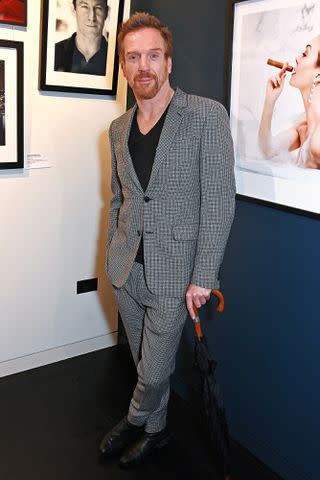 <p>Dave Benett/Getty</p> Damian Lewis attends the 2024 HvH Arts McCrory Award exhibition at the Alon Zakaim Fine Art Gallery on March 26, 2024 in London. Lewis will recite the Invictus poem at the Invictus Games anniversary event in May.