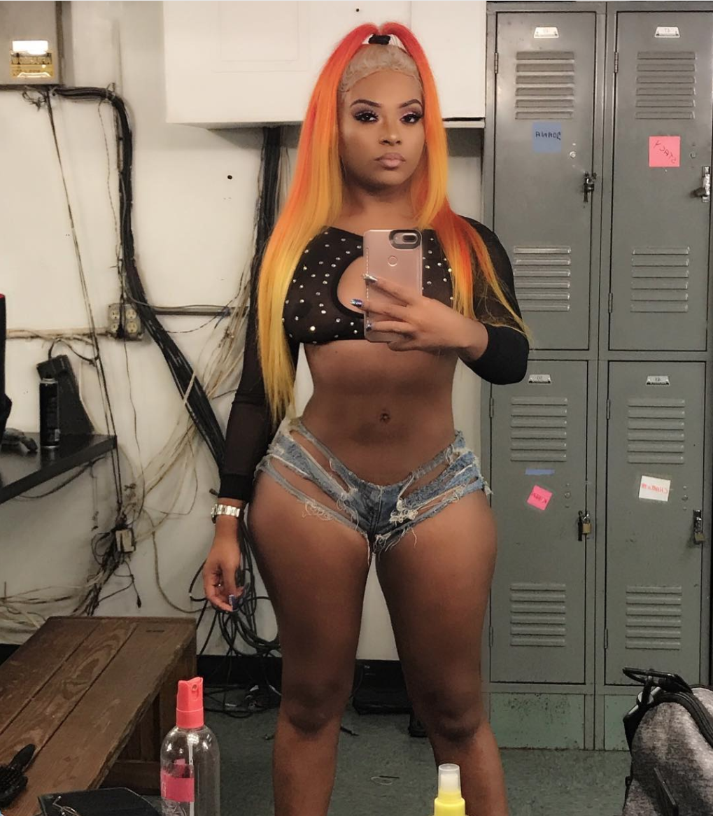 Exotic dancer Gizelle Marie has been serving as de facto spokesperson for an ongoing strike and dispute between black and Latina dancers, bartenders, and club management in NYC, claiming unfair treatment. (Photo: Instagram)