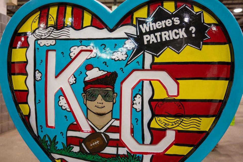 “Where’s Patrick?” by artist Erin Bert. Emily Curiel/ecuriel@kcstar.com