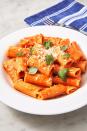 <p>True story: This is the best vodka sauce any of us in the test kitchen have ever had. It's creamy but bright. The secret: tomato paste.</p><p>Get the <a href="https://www.delish.com/uk/cooking/recipes/a30439232/penne-alla-vodka-recipe/" rel="nofollow noopener" target="_blank" data-ylk="slk:Penna Alla Vodka;elm:context_link;itc:0;sec:content-canvas" class="link ">Penna Alla Vodka</a> recipe.</p>