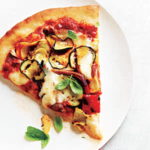 Summer Grilled Vegetable Pizza