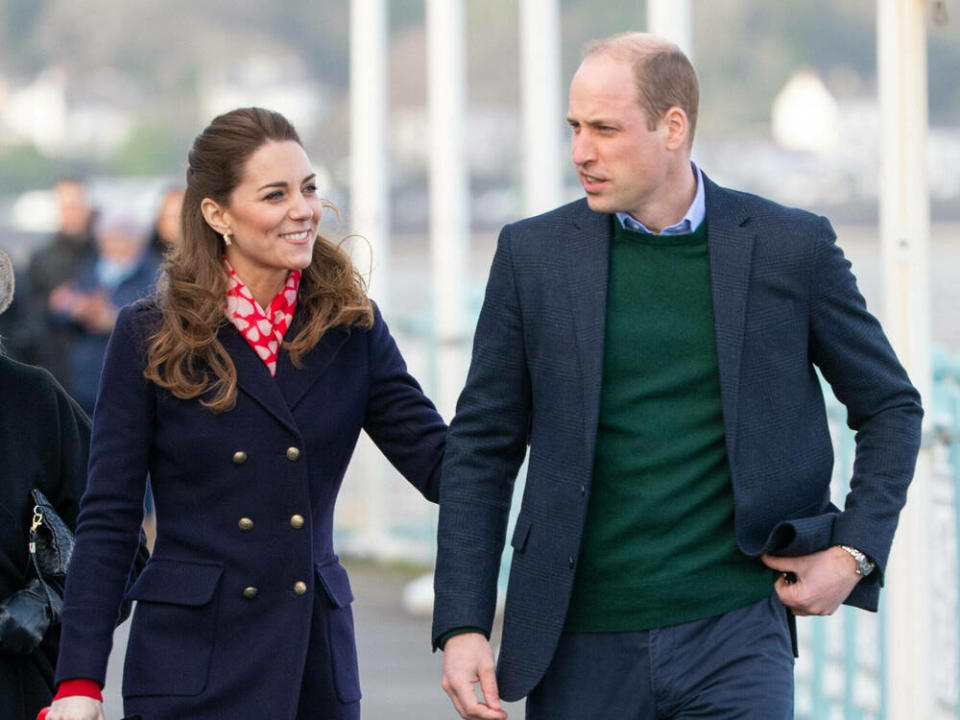 Haben sich eine Pause verdient: Herzogin Kate und Prinz William (Bild: imago images/PA Images)