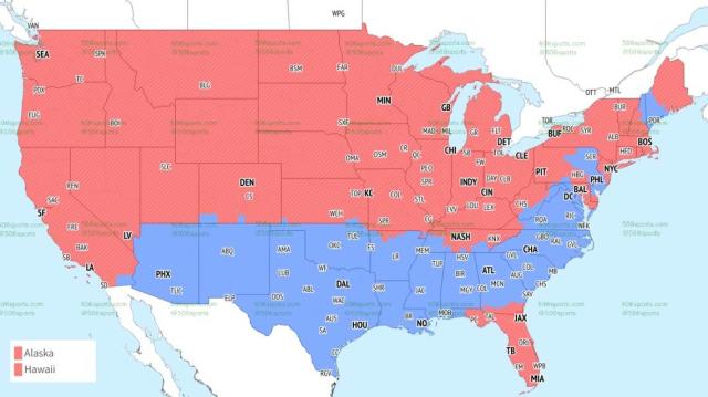 KC Chiefs vs. Chicago Bears: TV broadcast map, announcers