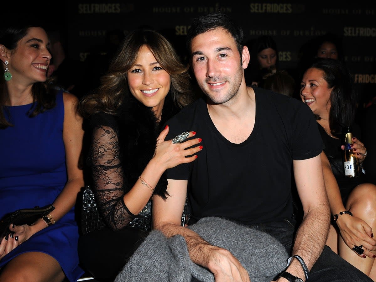 Rachel Stevens and Husband Alex Bourne  at The Launch Of House Of Dereon By Beyonce And Tina Knowles at Selfridges on September 17, 2011 (Getty Images)