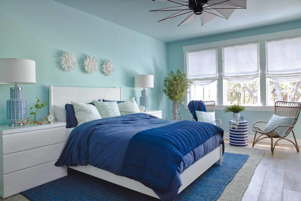 Guest bedroom, HGTV Dream Home 2020 in Hilton Head, SC