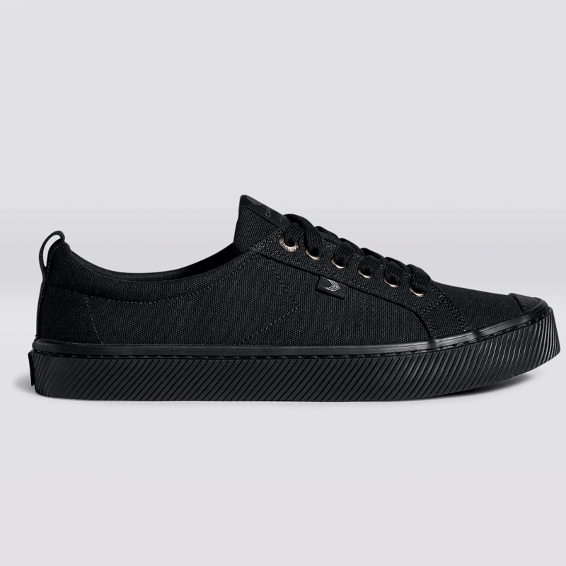 <p><a href="https://go.redirectingat.com?id=74968X1596630&url=https%3A%2F%2Fcariuma.com%2Fproducts%2Foca-low-all-black-canvas-sneaker-men&sref=https%3A%2F%2Fwww.esquire.com%2Fstyle%2Fmens-fashion%2Fa42801870%2Fashton-kutcher-cariuma-sneakers%2F" rel="nofollow noopener" target="_blank" data-ylk="slk:Shop Now;elm:context_link;itc:0;sec:content-canvas" class="link ">Shop Now</a></p><p>OCA Low Triple Black Canvas</p><p>$79.00</p><p>cariuma.com</p>