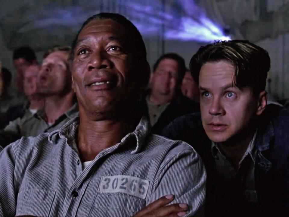 shawshank redemption watching movie