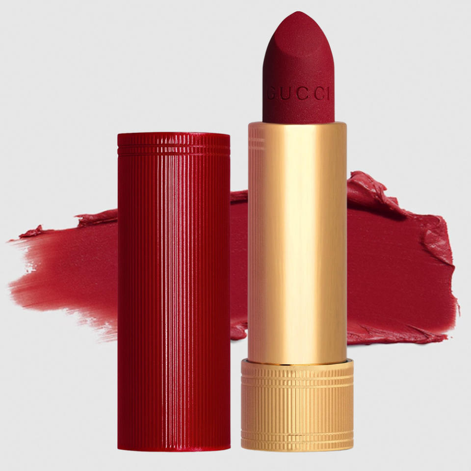 Gucci Just Dropped a New Red Rosso Ancora Lipstick for Today's Fashion Show
