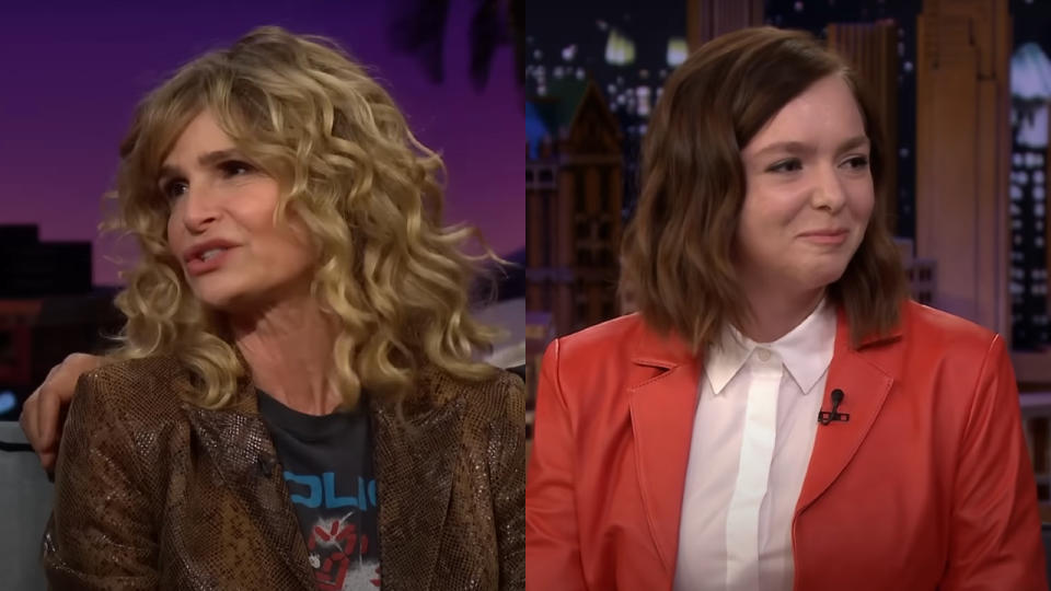 Kyra Sedgwick on The Late Late Show with James Corden and Elsie Fisher on The Tonight Show Starring Jimmy Fallon