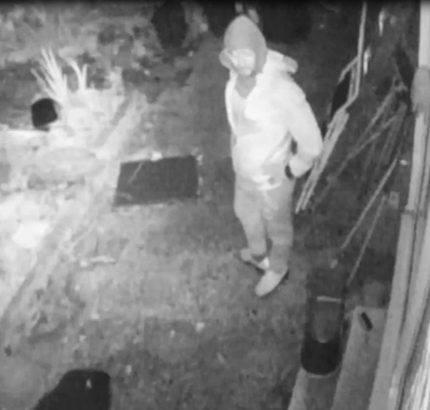 Metropolitan Police have issued CCTV of an attempted burglary at a property in Enfield, north London, which police believe is connected to the death of Peter Gouldstone, 98, in November 2018. (PA)