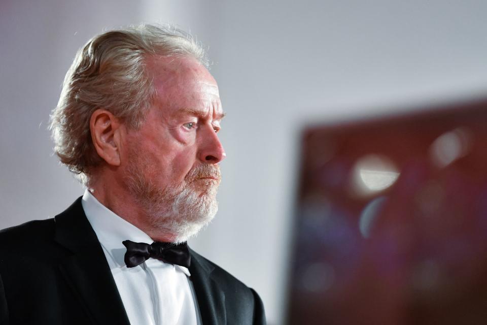 Photo of Ridley Scott in a tux