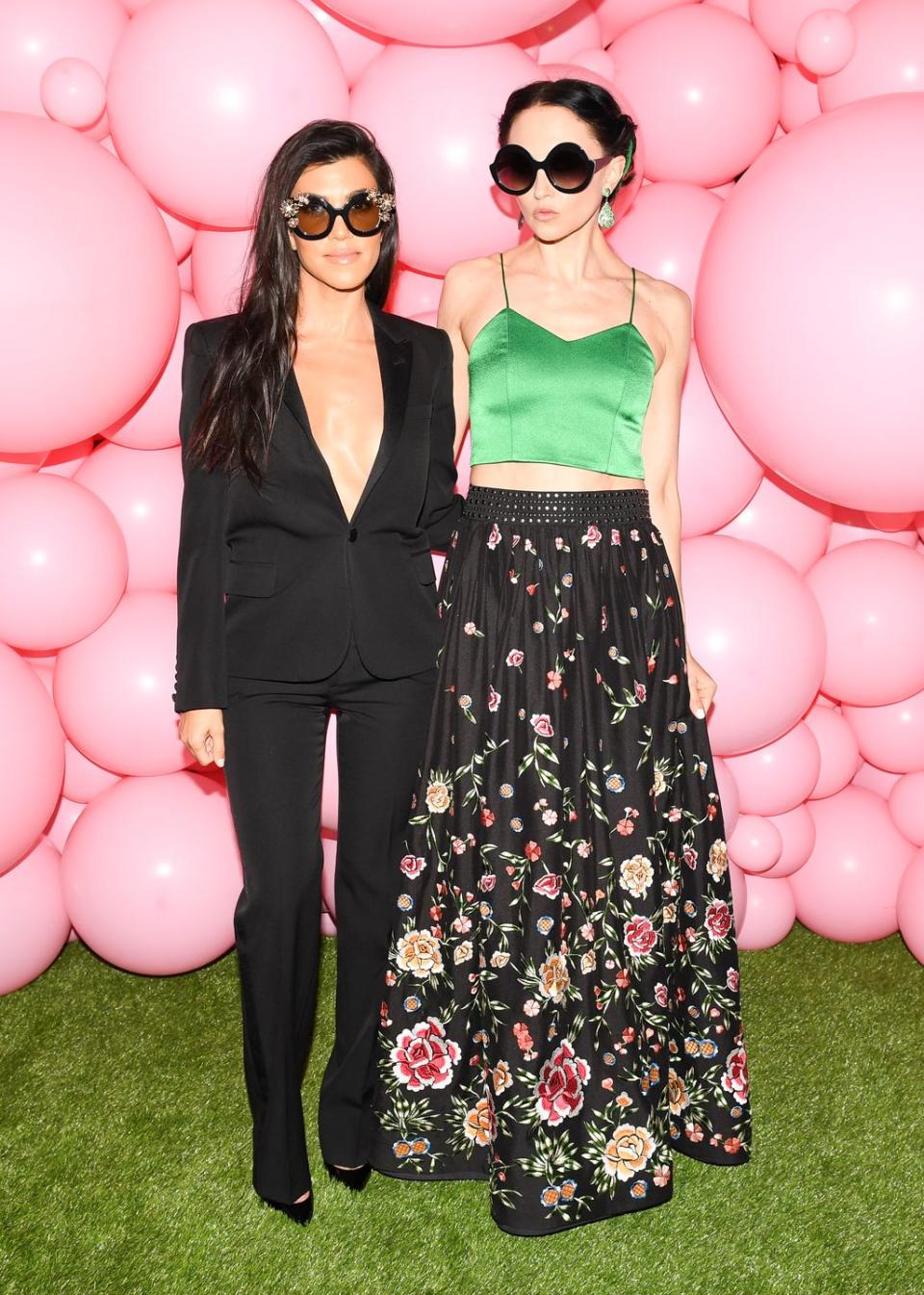 Kourtney Kardashian and Stacey Bendet