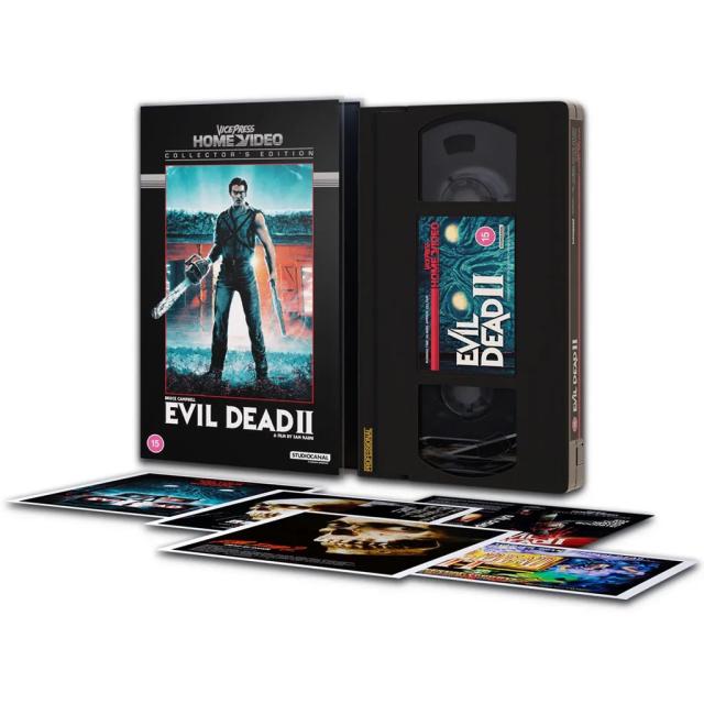 Vintage Sam Raimi the Evil Dead 2 VHS Movie Tape Video 