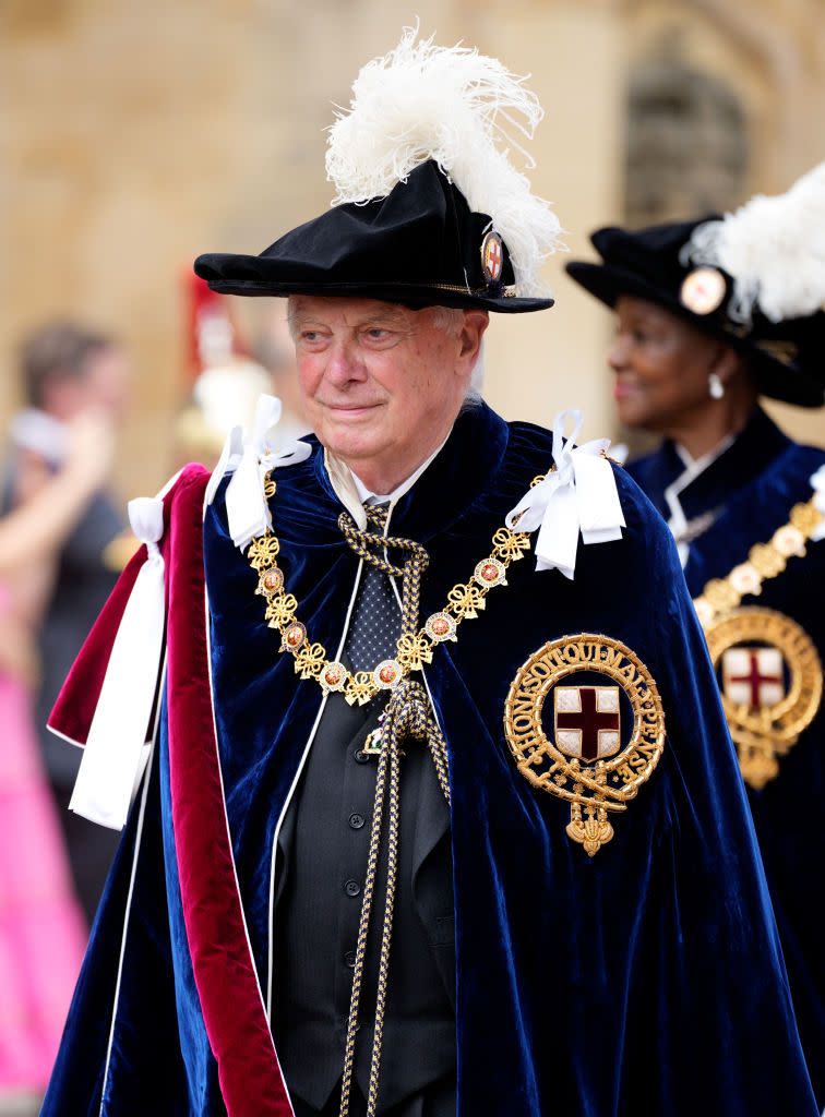 the order of the garter service at windsor castle