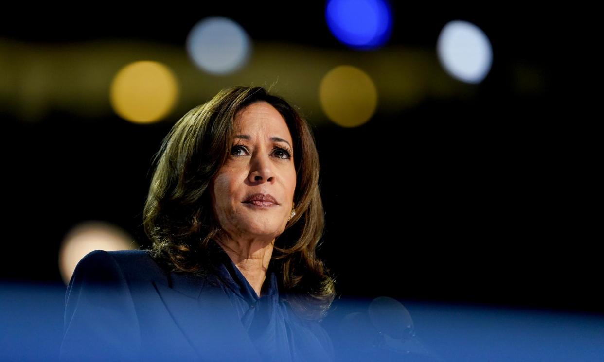 <span>Vice-president Kamala Harris sat down with CNN’s Dana Bash on Thursday for her first major interview as the Democratic presidential nominee.</span><span>Photograph: Bloomberg/Getty Images</span>