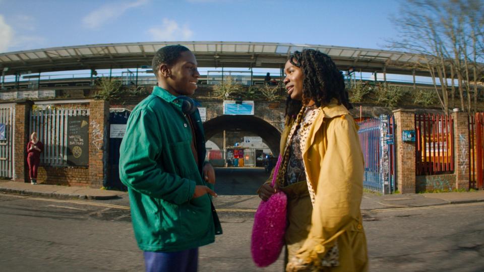 David Jonsson and Vivian Oparah in Rye Lane