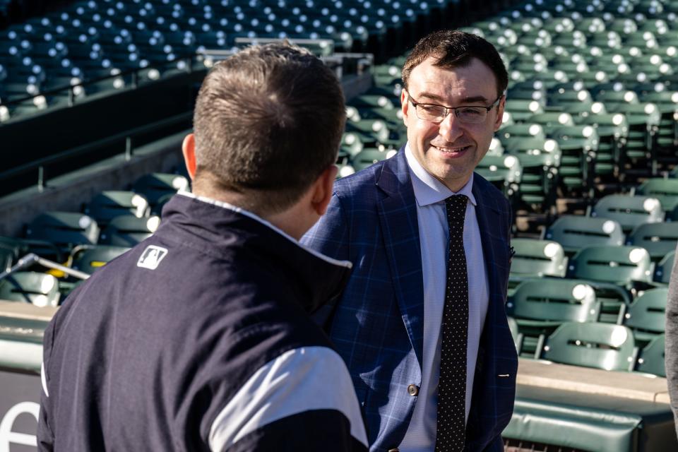 Detroit Tigers play-by-play broadcaster Jason Benetti.