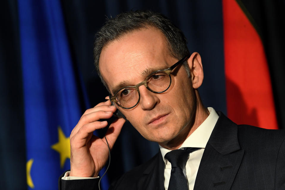 German foreign minister Heiko Maas (Reuters)