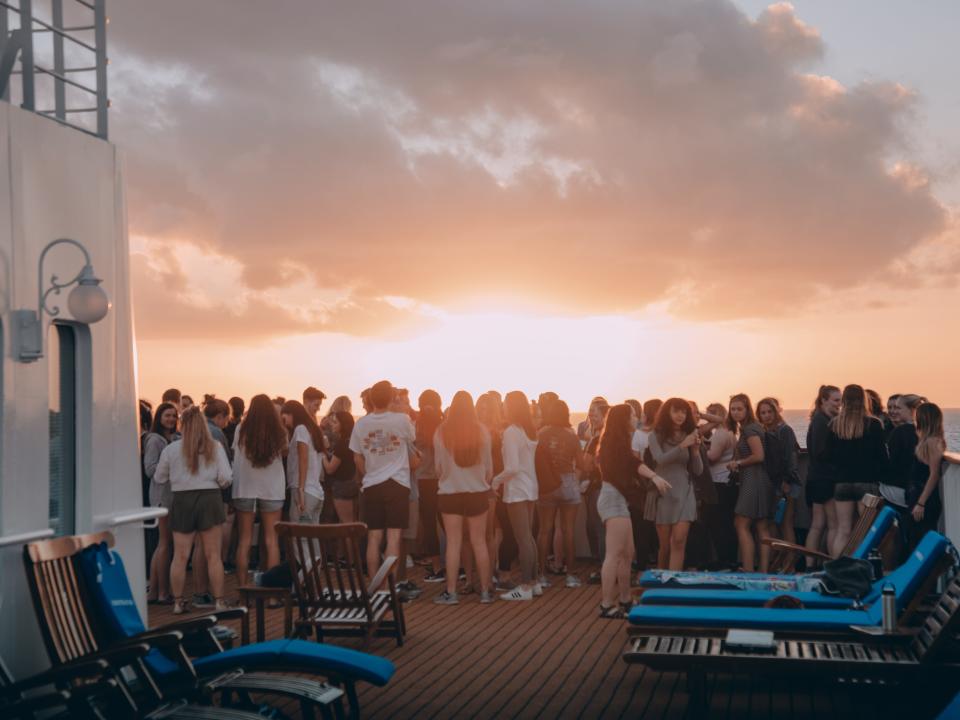 Students on Semester at Sea