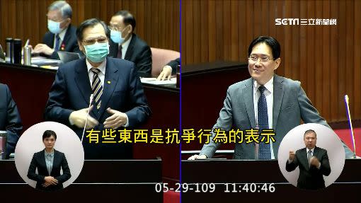 陸委會主委陳明通緩頰移民署的「拒絕」。