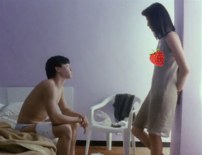 張曼玉與劉德華拍《旺角卡門》激情戲時，裡頭完全沒有防護。（圖／翻攝自IMDB）