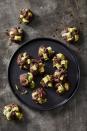 <p>Love chocolate but still want to get your green on? Try chewy chocolate cookies stuffed with green candy (such as matcha tea KitKats).</p><p><em><a href="https://www.goodhousekeeping.com/food-recipes/a28541666/dark-chocolate-candy-cookies-recipe/" rel="nofollow noopener" target="_blank" data-ylk="slk:Get the recipe for Dark Chocolate Candy Cookies »;elm:context_link;itc:0;sec:content-canvas" class="link ">Get the recipe for Dark Chocolate Candy Cookies »</a></em></p>