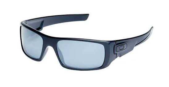 Oakley Crankshaft Matte-Black Polarized Sunglasses