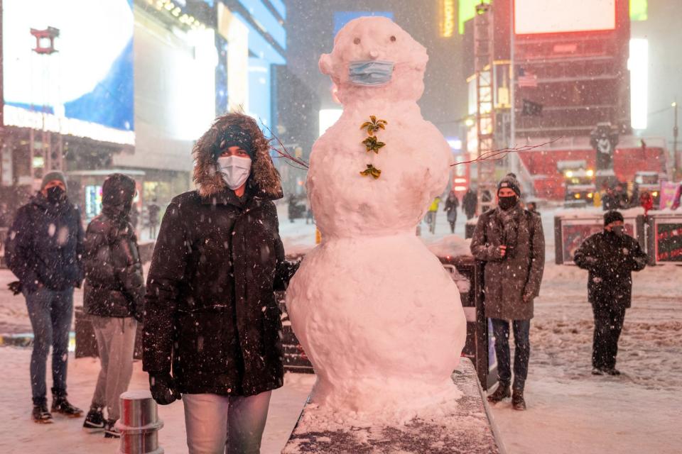 Incredible Photos from the Overnight Snowstorm That Hit the East Coast