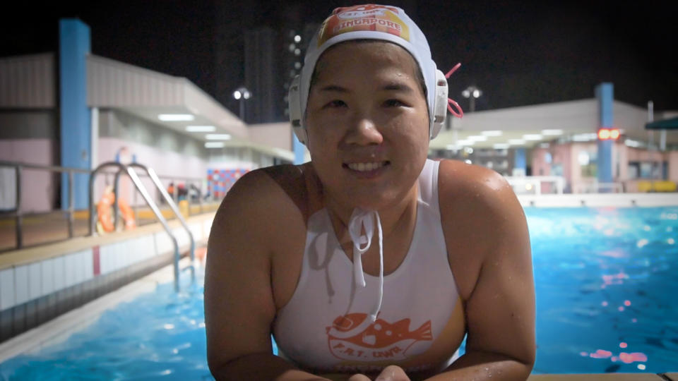 Dawn Ng was introduced to underwater rugby in 2017, and has not looked back since. (PHOTO: Stefanus Ian)