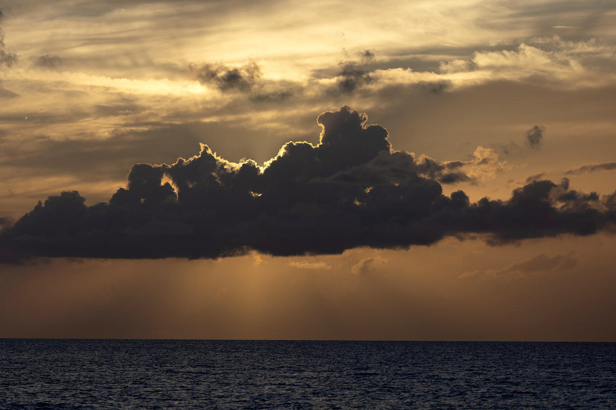 The sun rises over the Atlantic Ocean on July 13, 2023, in Miami Beach, Florida.&nbsp; / Credit: Getty Images