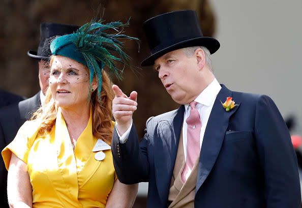 <div class="inline-image__caption"><p>Sarah Ferguson, Duchess of York and Prince Andrew, Duke of York attend day four of Royal Ascot at Ascot Racecourse on June 21, 2019 in Ascot, England.</p></div> <div class="inline-image__credit">Max Mumby/Indigo/Getty Images</div>