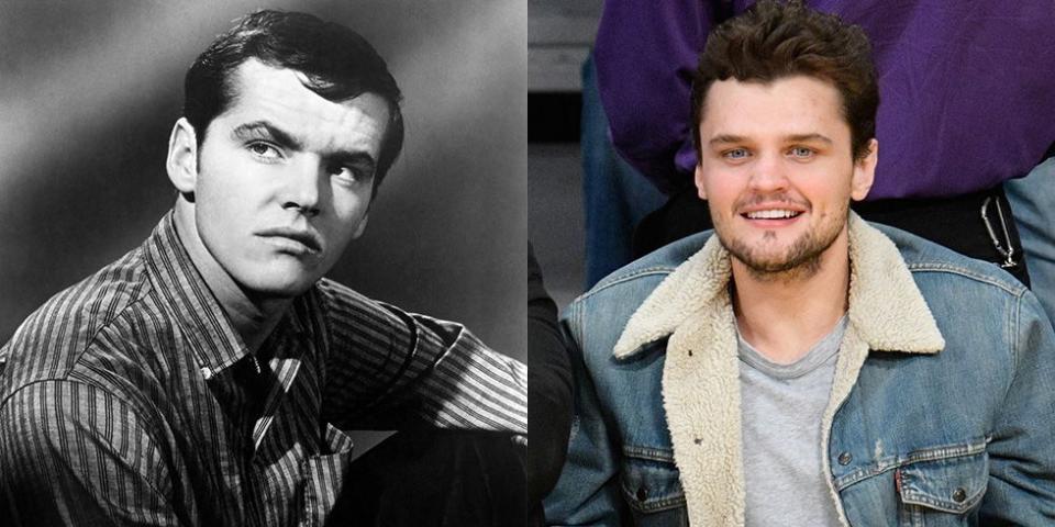 Jack Nicholson and Ray Nicholson in Their Early 20s