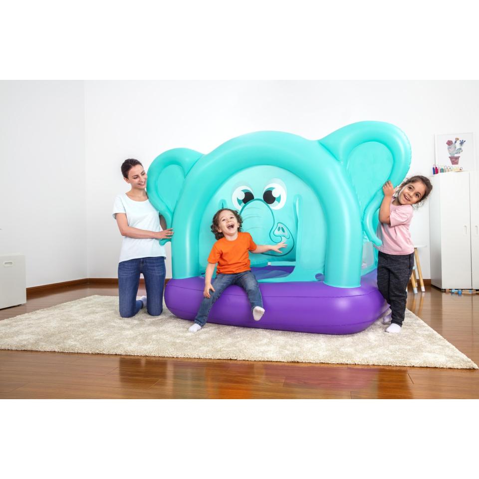 Bestway - Up In & Over Energetic Elephant Bouncer with Built-in Pump