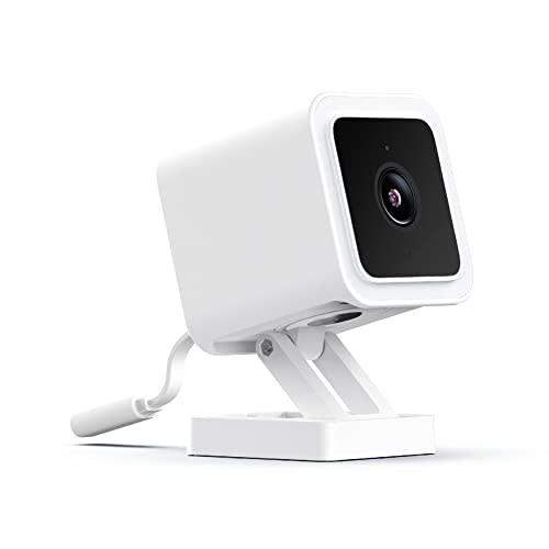 WYZE Cam v3 with Color Night Vision, Wired 1080p HD Indoor/Outdoor Video Camera, 2-Way Audio, W…