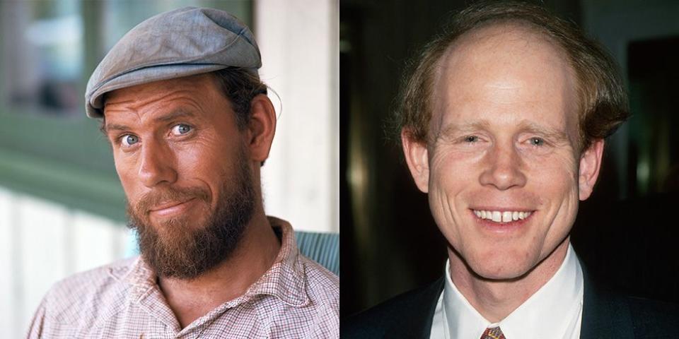 Rance Howard and Ron Howard at 22