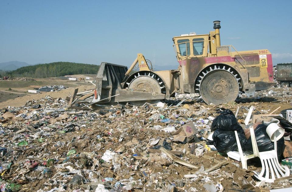 The Buncombe County Landfill continues to get filled with nonrecycled items.