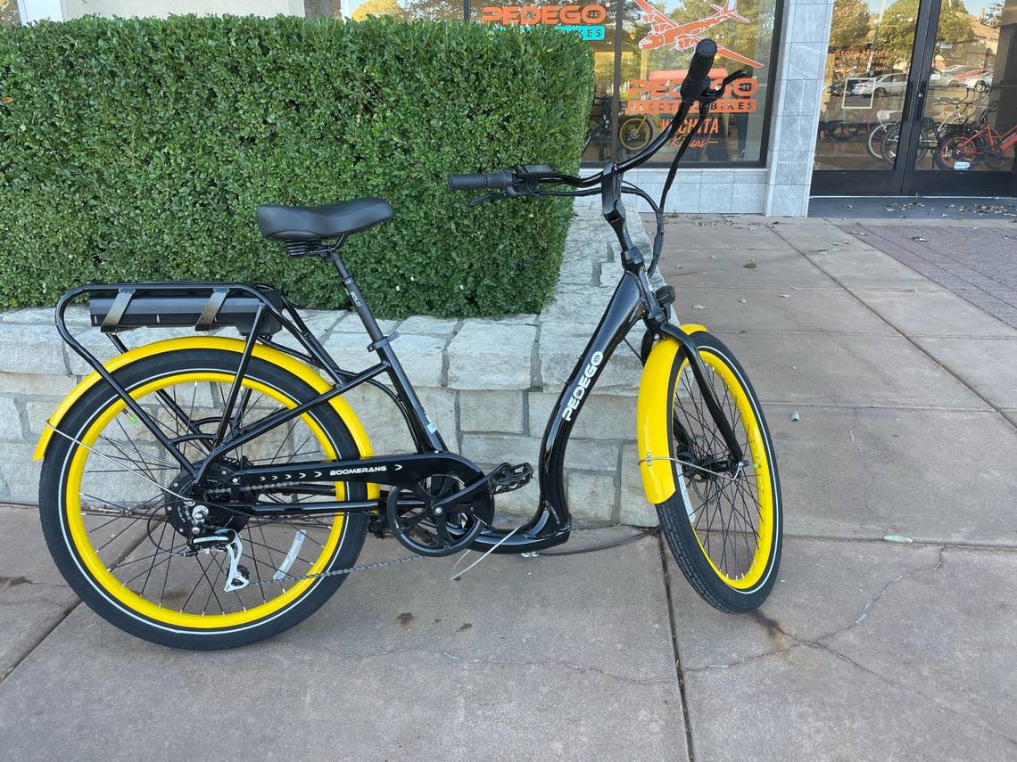 Russell Groves said his new Pedego store, which he hopes will open at Braeburn Square by the end of March, “is the chance to bridge between the Wichita community and the Wichita State community.”