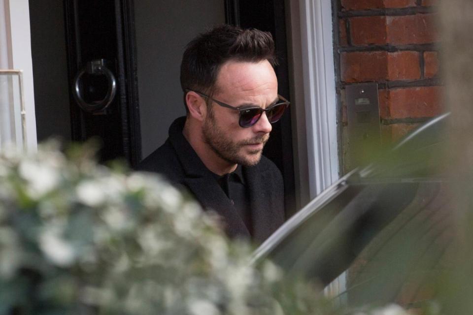 Troubled: Ant McPartlin was arrested on Sunday for 'drink driving' (Jeremy Selwyn)