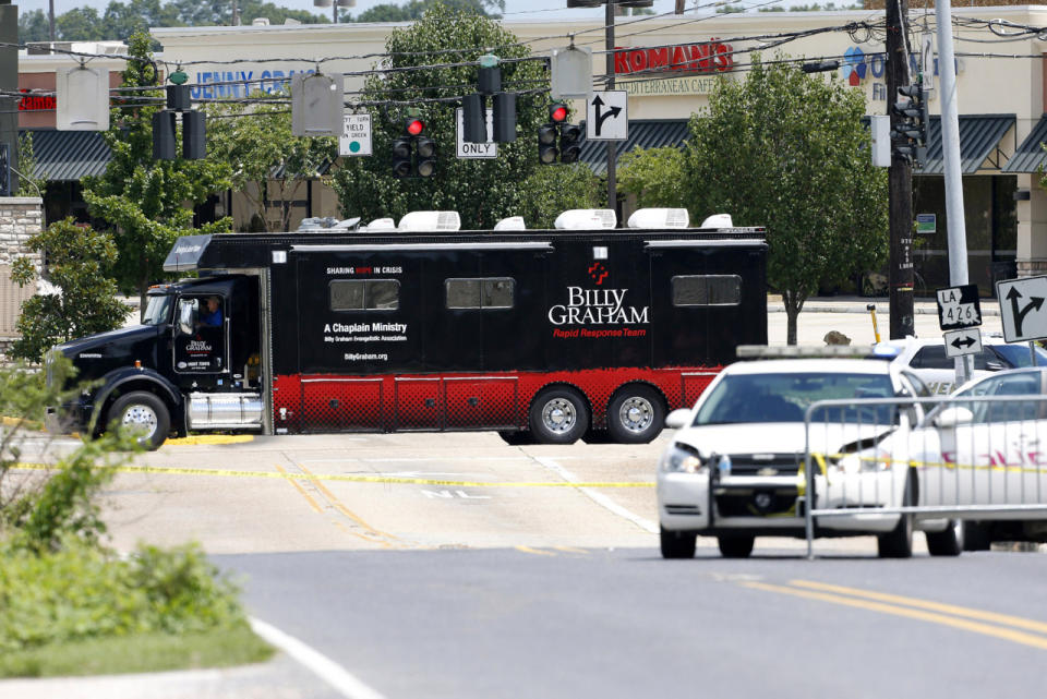 Several police officers shot in Baton Rouge