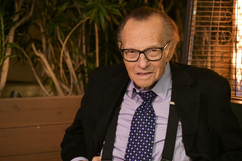 Larry King - American broadcaster - died January 23, aged 87