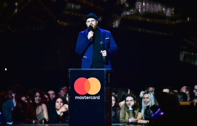 Tom Walker at the Brits