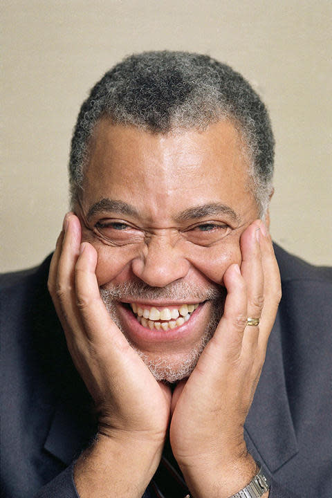 james earl jones smiling.