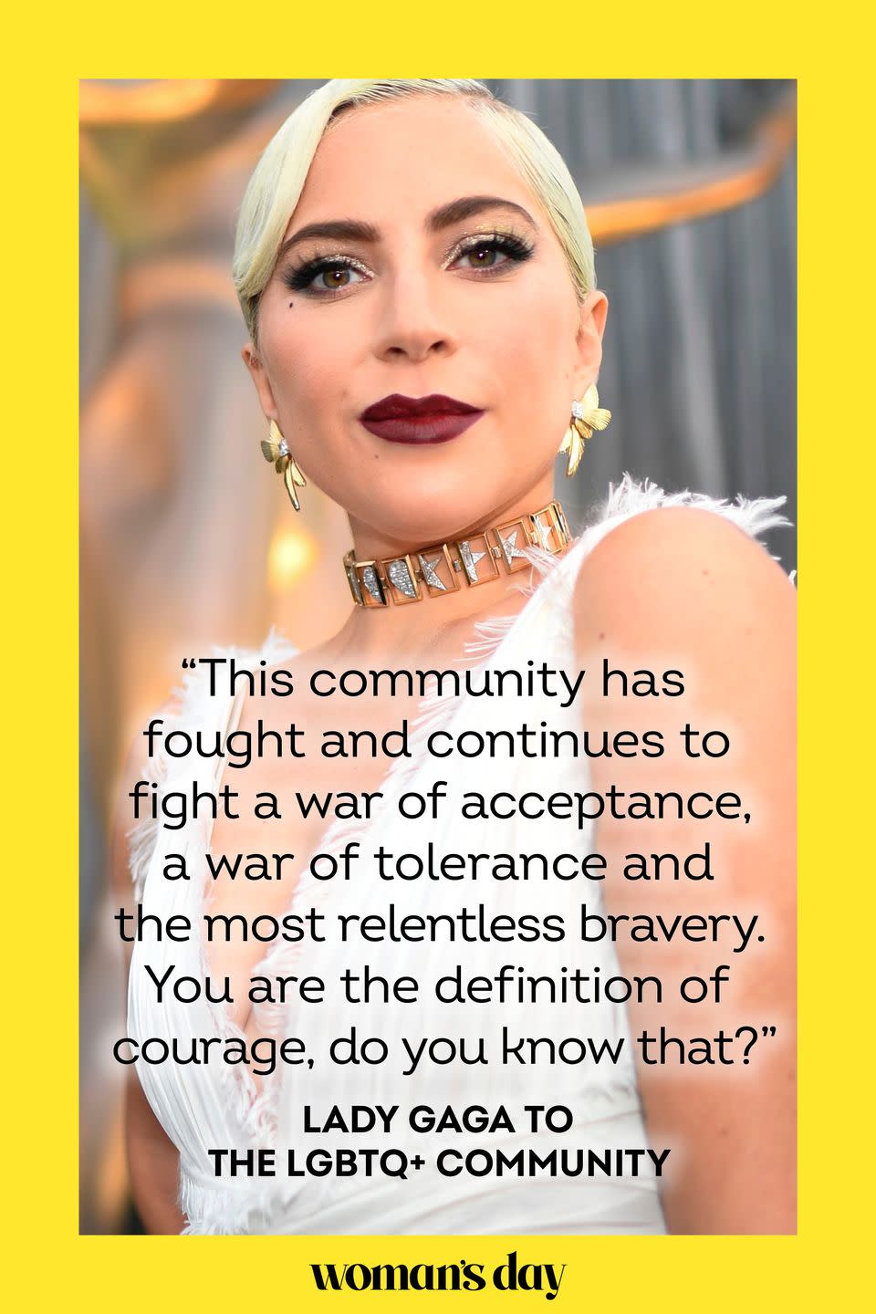 lgbtq quotes lady gaga to the lgbtq community