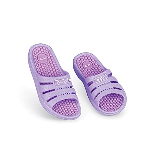 10) Collections Etc Massaging Comfort Slip-On Slides